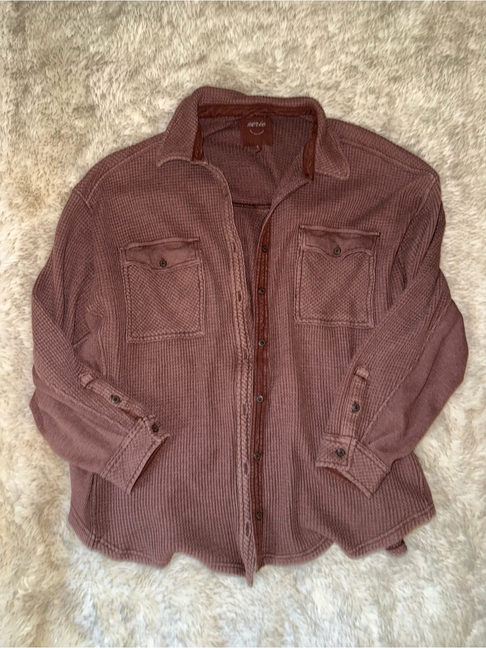 Aerie Lumberjane Top